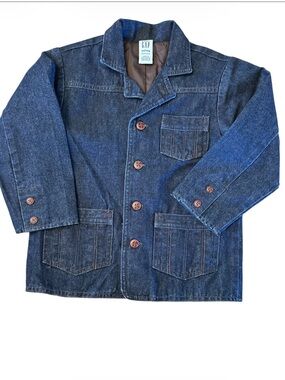 GAP denim blazer
